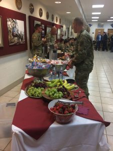 BM BF 2018 food table